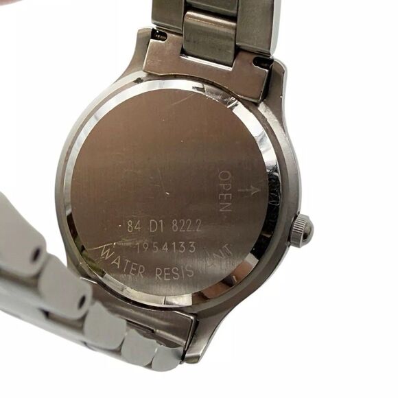 Vintage Ladies Movado All Stainless Steel Watch 84 D1 822.2 New battery main image 6